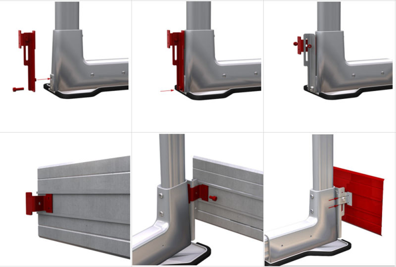 Rooftop Height Safety Rooftop Fall Protection Guardrail