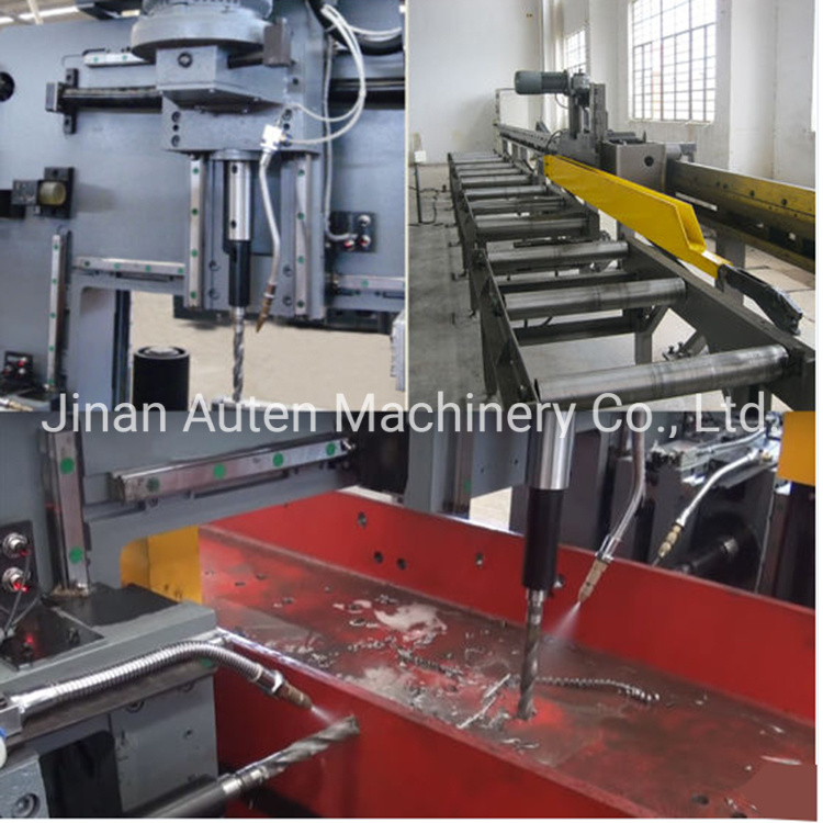 3 Dimensional CNC Drilling Machine Line for Steel Beams Channel