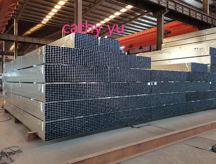 Pre-Galvanized Steel Pipe 32*32/32*1.4mm Length 5.7m for South Africa