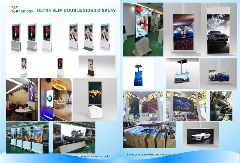 2021 Digital Signage LCD Signage with Qled Screen for Advertising Player Digital Signage LCD Display Screen Monito Digital Signage Advertising Player