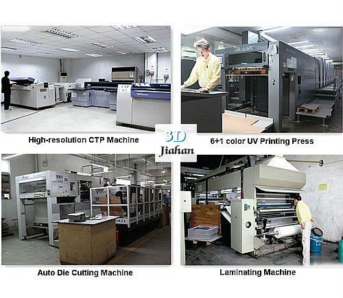 Custom UV Printing 3D Lenticular Card/3D Lenticular Poster