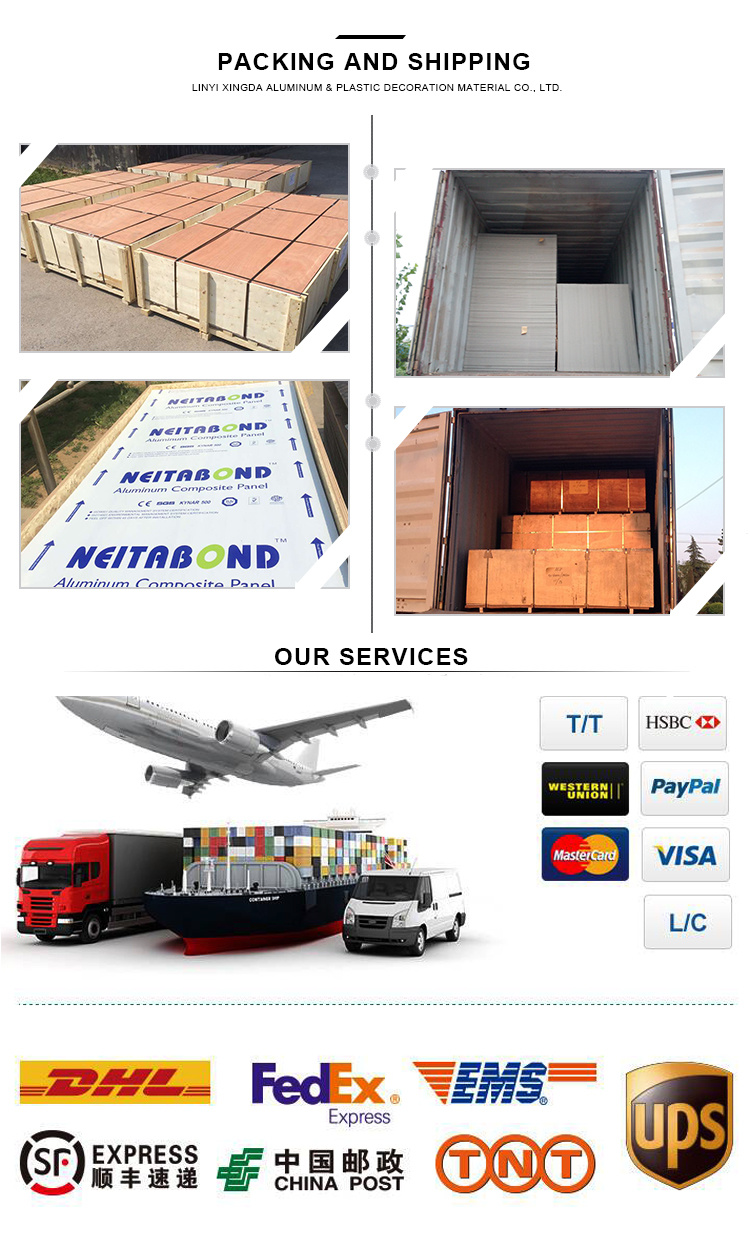 3mm PE Alucobond's Aluminum Composite Panel for Signage with Unbreakable