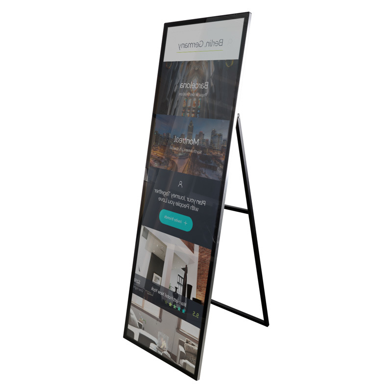 65 Inch Ultra-Thin Poster Stretched Display LCD Digital Signage for Shop