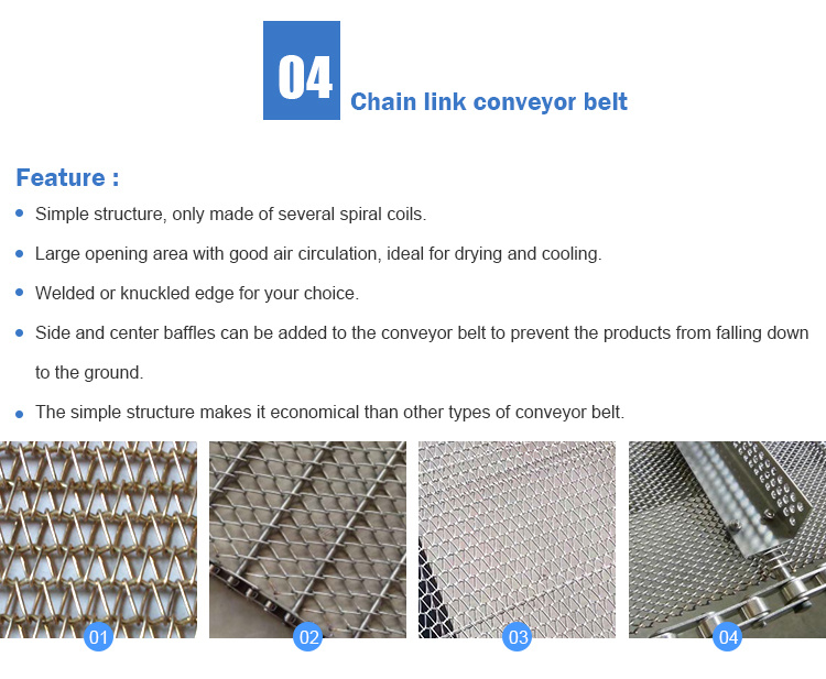 Stainless Steel Metal Bucket Plate Conveyor Belt