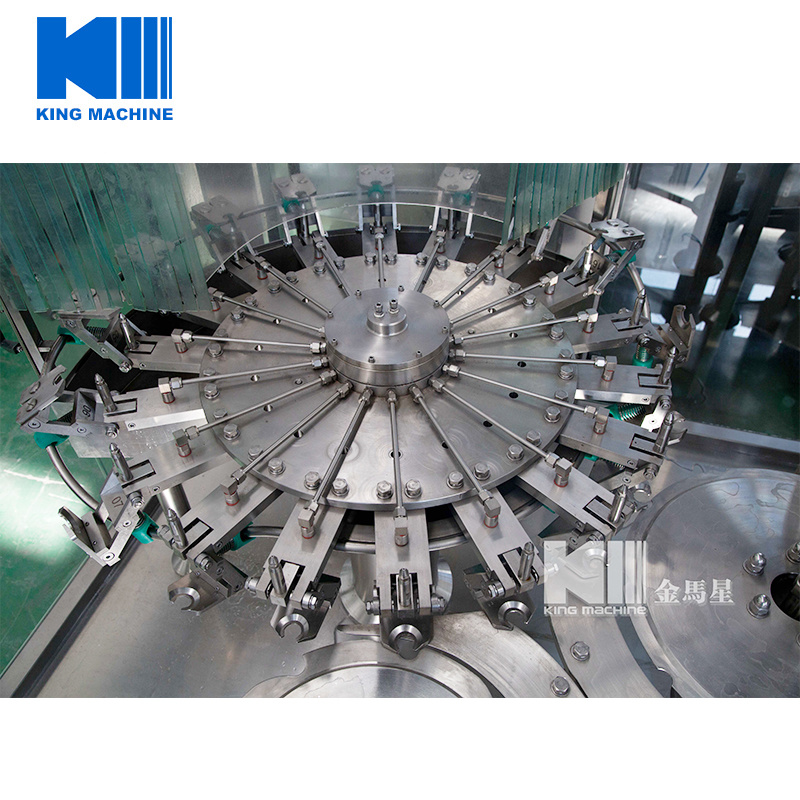 Fully Automatic Filling Machine Water Line Glass Bottle Capping Machine