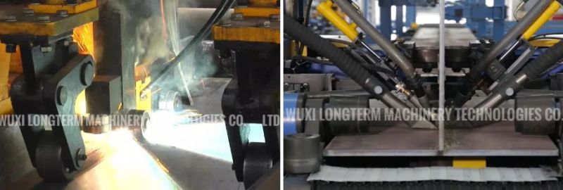 H Beam Production Line Assembling Welding and Straightening Machine