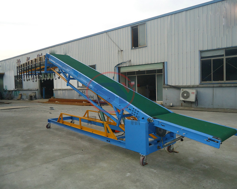 Stretched Flexible Roller Conveyor Inclined Belt Conveyor Combined transmission System