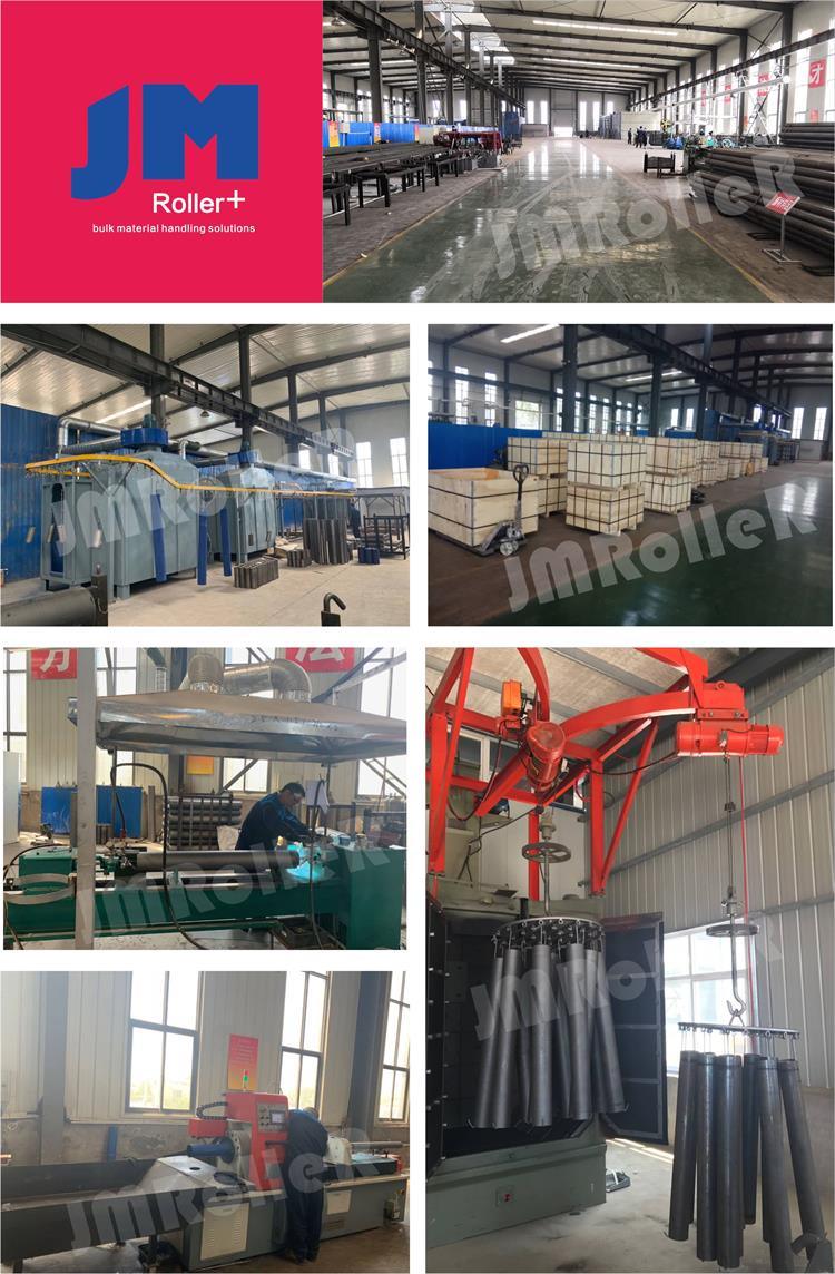 Conveyor Roller Idler Belt Conveyor Steel Roller for Cement
