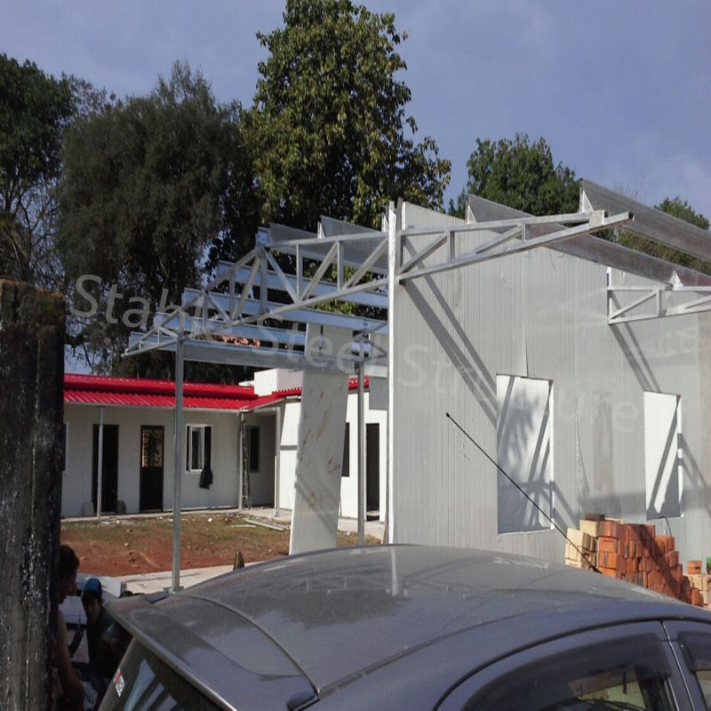 Light Steel Structure House Prefab Metal Frame Building for School