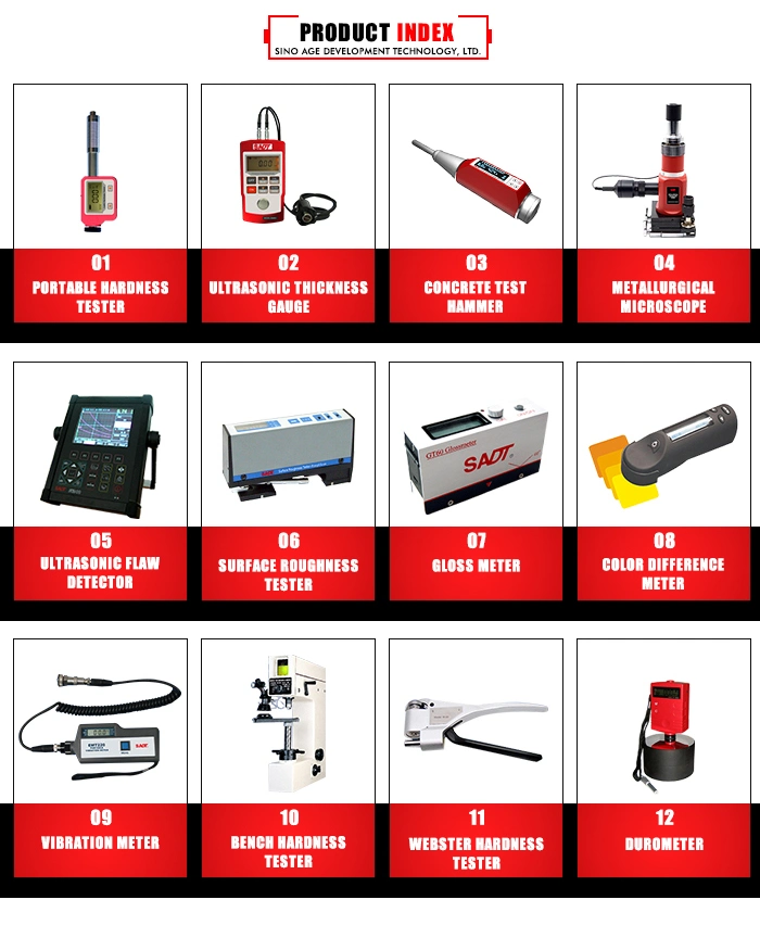 Portable Leeb Hardness Tester with Cable Probe / Wireless Probe (HARTIP3210) , Color Display, 10 Language