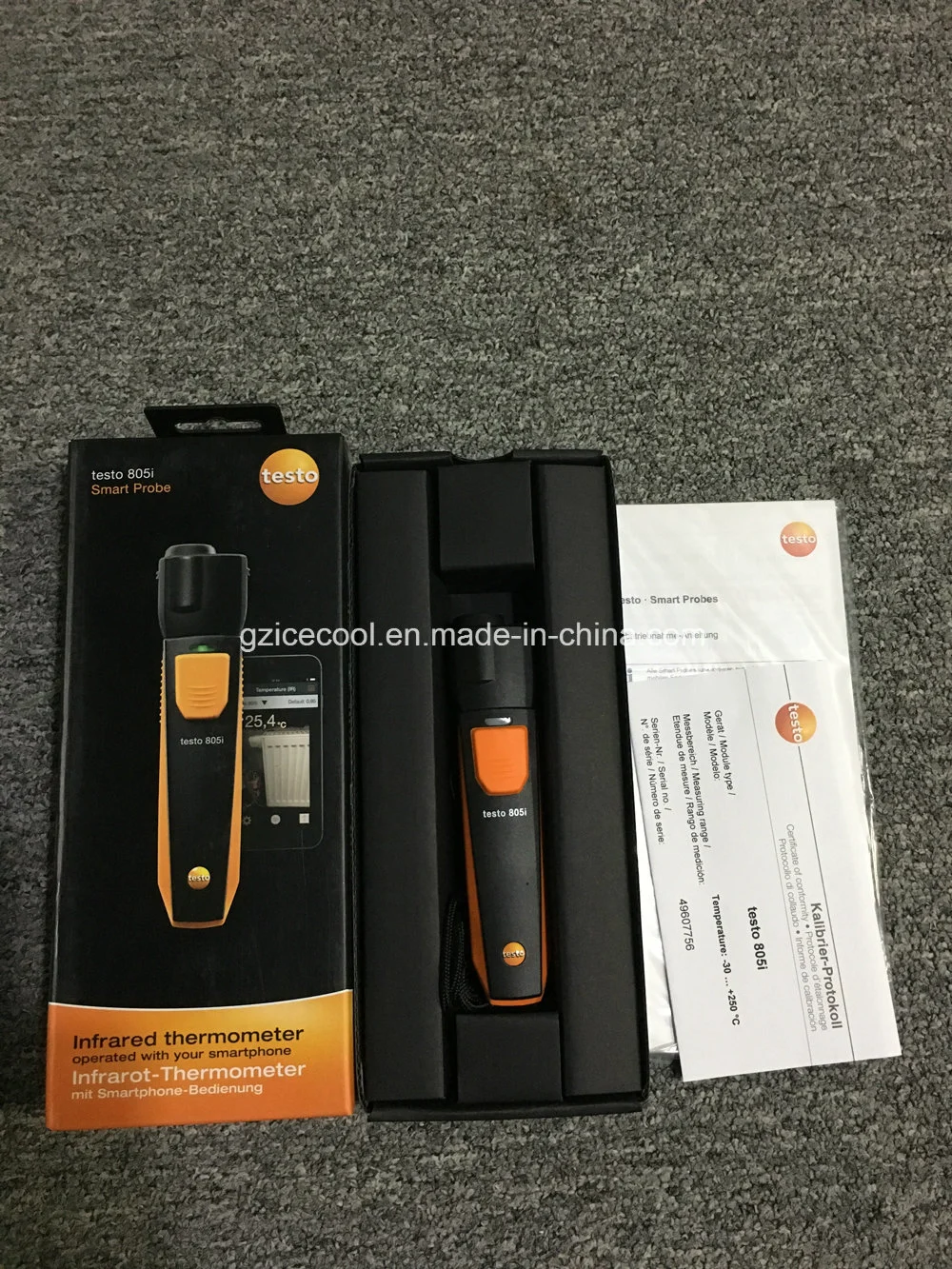 Testo805I Samrt Probe Testo 805I Infrared Thermometer No. 0560 1805 with Smartphone Operation