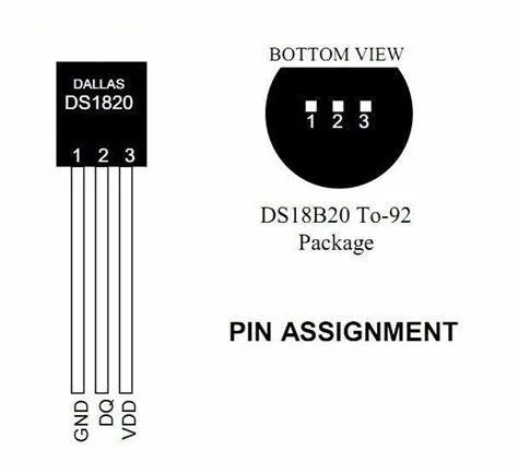 Flat Probe 200c Resistance Cable Maxim Chip Ds18b20 Temperature Sensor