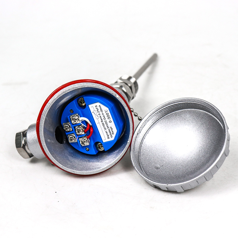 Temperature Sensor Transmitter Probe Type Thermocouple PT100 Temperature Transducer