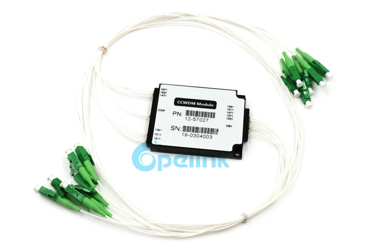 16CH Ccwdm Module, 0.9mm LC/APC Optical Compact CWDM with Upg Port