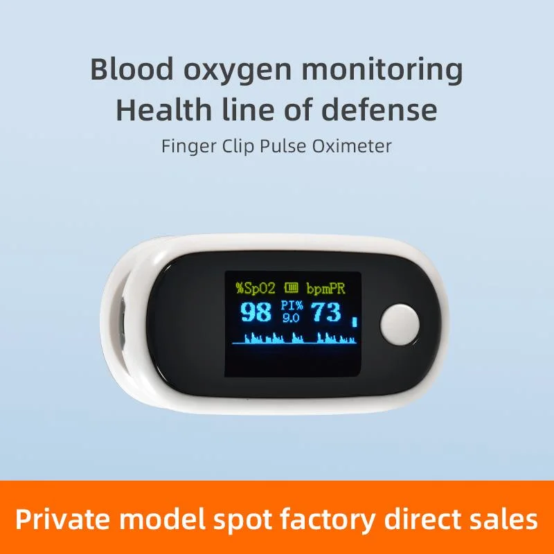 One-Touch Measurement Medical Diagnosis Rechargeable Pulse Oximeter