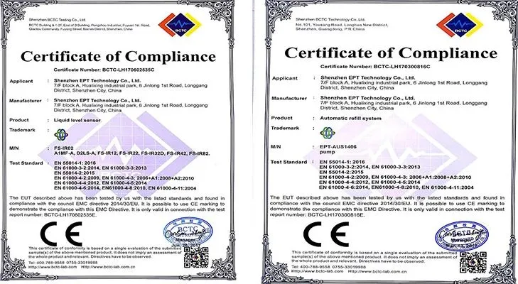 Conductivity Level Probe Non Contact Water Level Controller